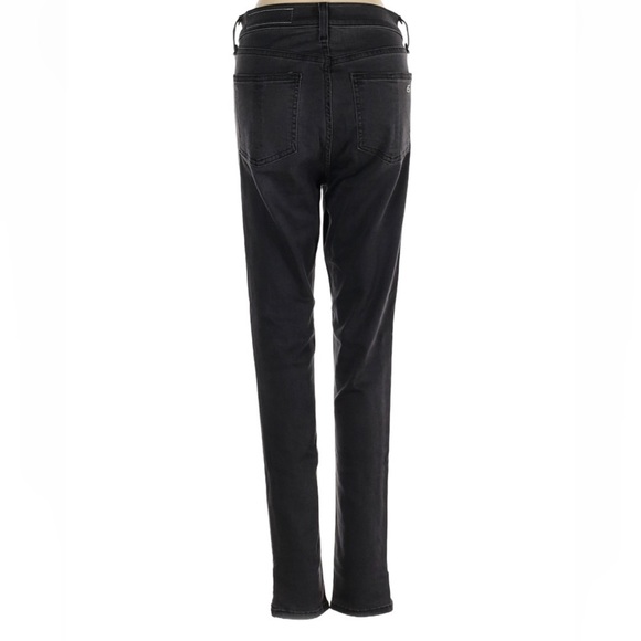 Rag & bone high rise ankle skinny grey jeans - Picture 3 of 4